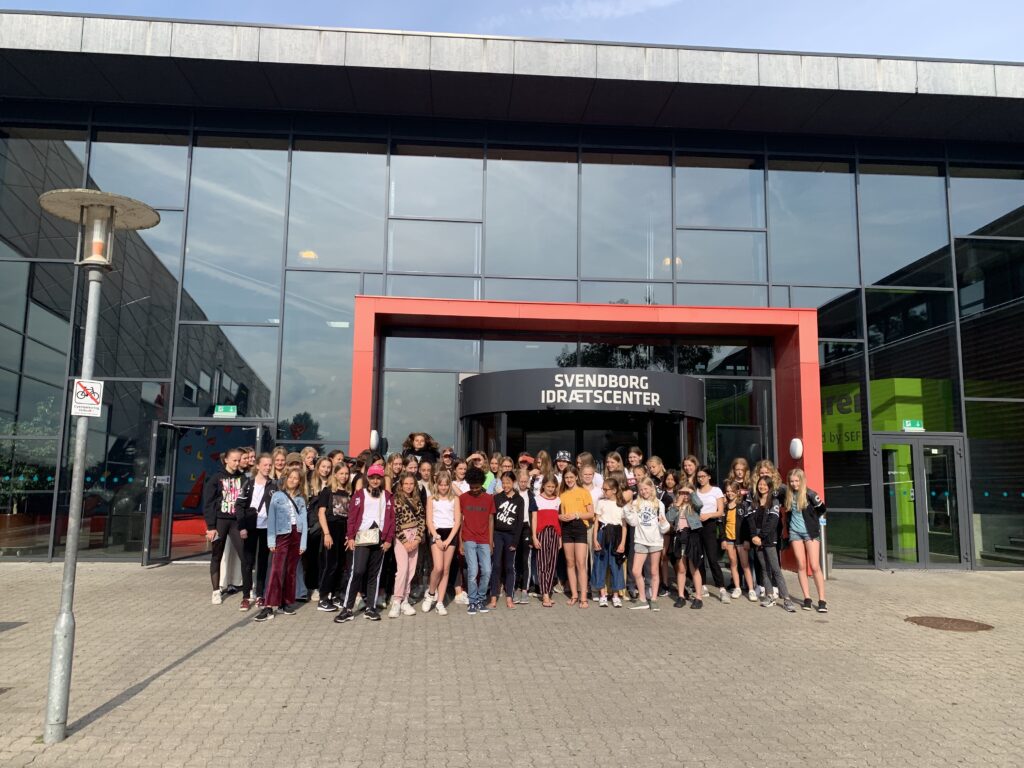 Gymnaster på träningsläger, Danmark 2019.